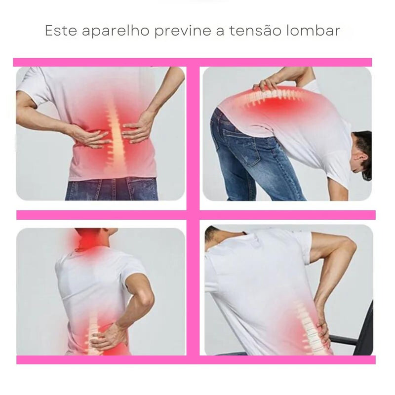 Massageador de coluna lombar Multi-Nível Ajustavél