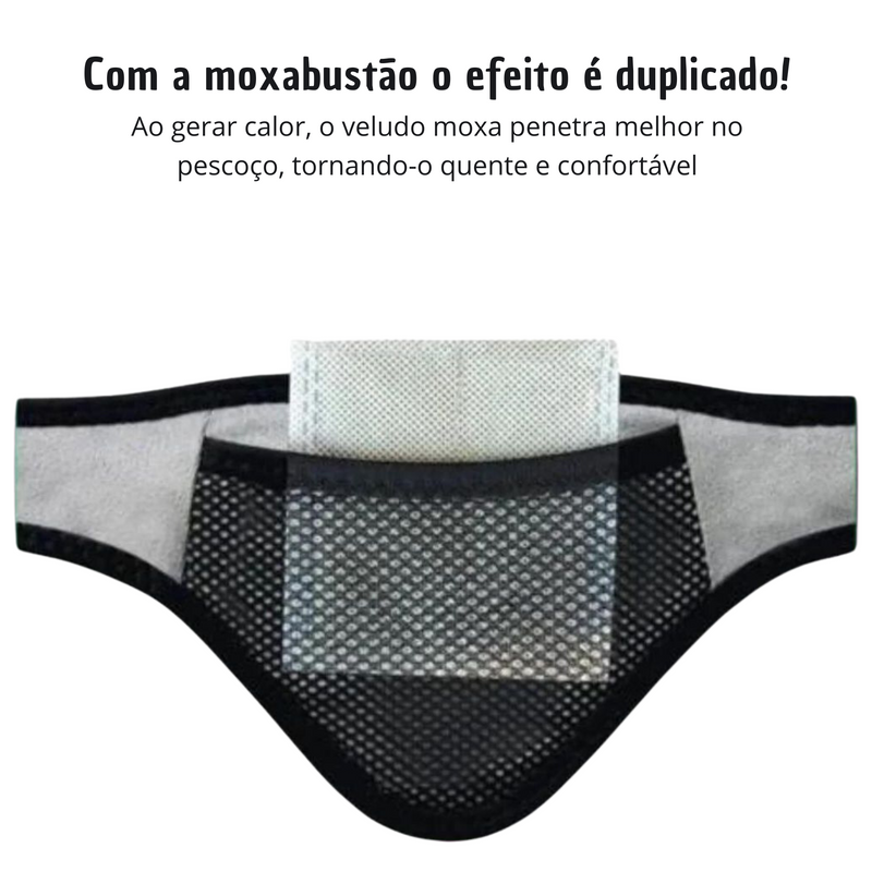 Protetor / Massageador de Pescoço Eletrotérmico de Grafeno