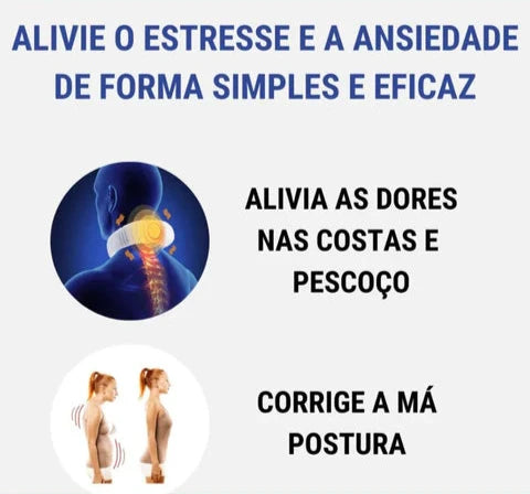 Massageador  de Pescoço 3D  Max Pro