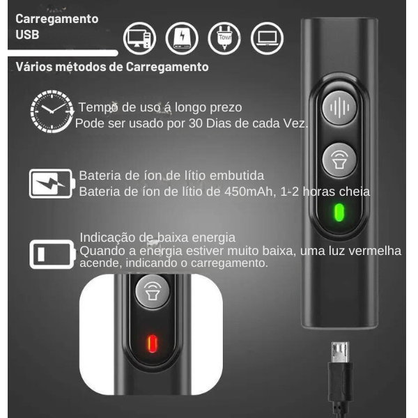 Repelente ultrassônico para cães de estimação