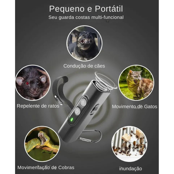 Repelente ultrassônico para cães de estimação