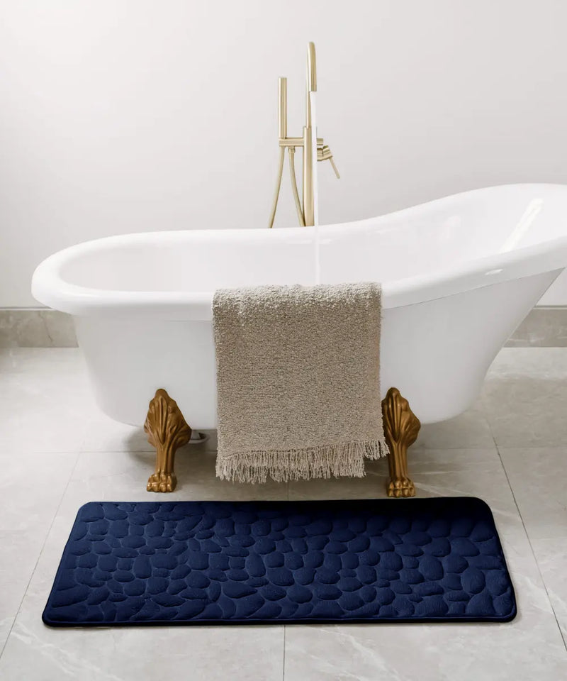 Tapete de banho massageador e antiderrapante para um conforto máximo
