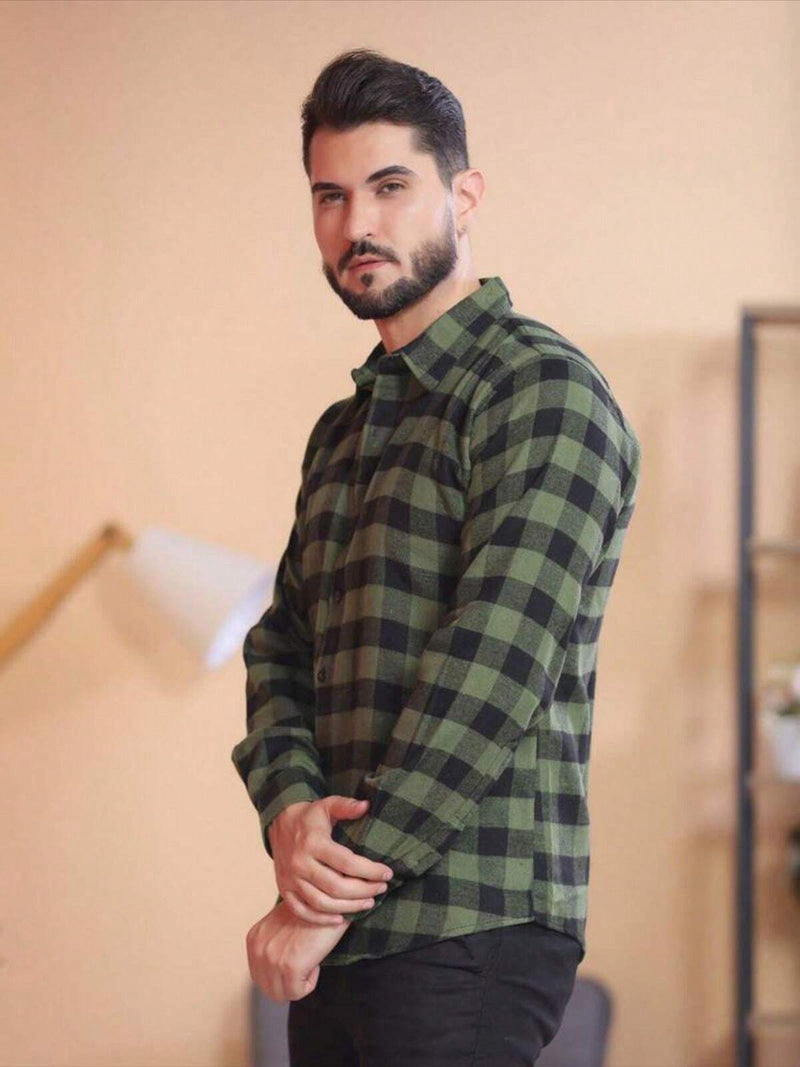 Blusa Masculina Xadrez