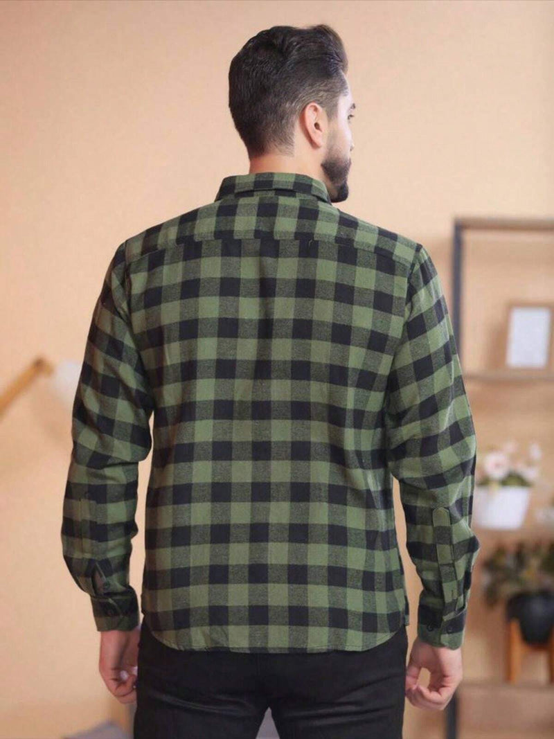 Blusa Masculina Xadrez