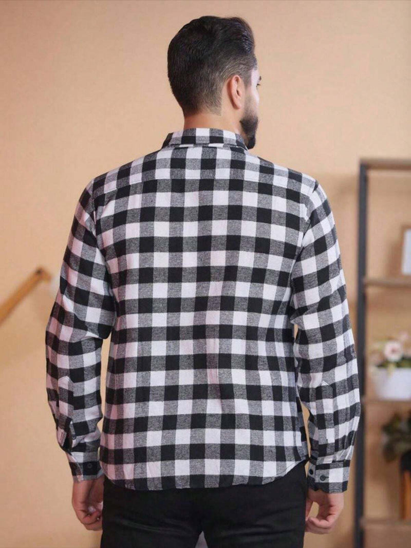 Blusa Masculina Xadrez
