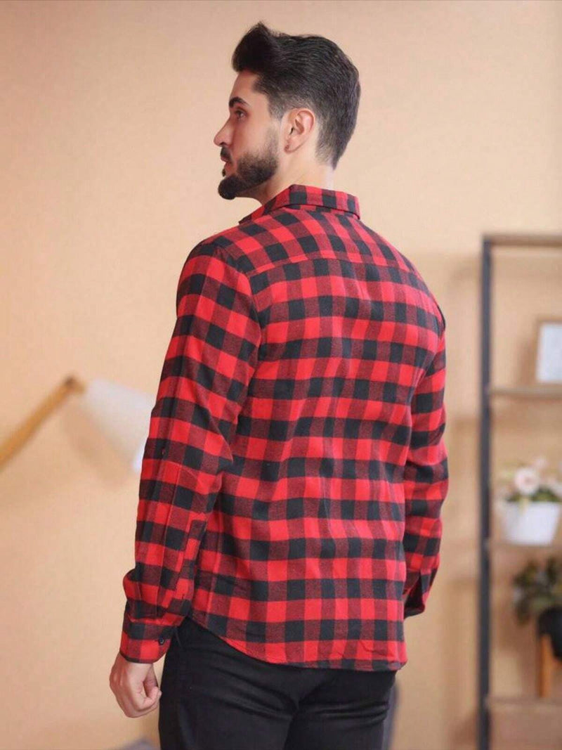 Blusa Masculina Xadrez