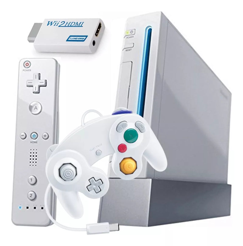 Console Nintendo Wii Completo - modelo Retrocompatível Com Gamecube - RECONDICIONADO