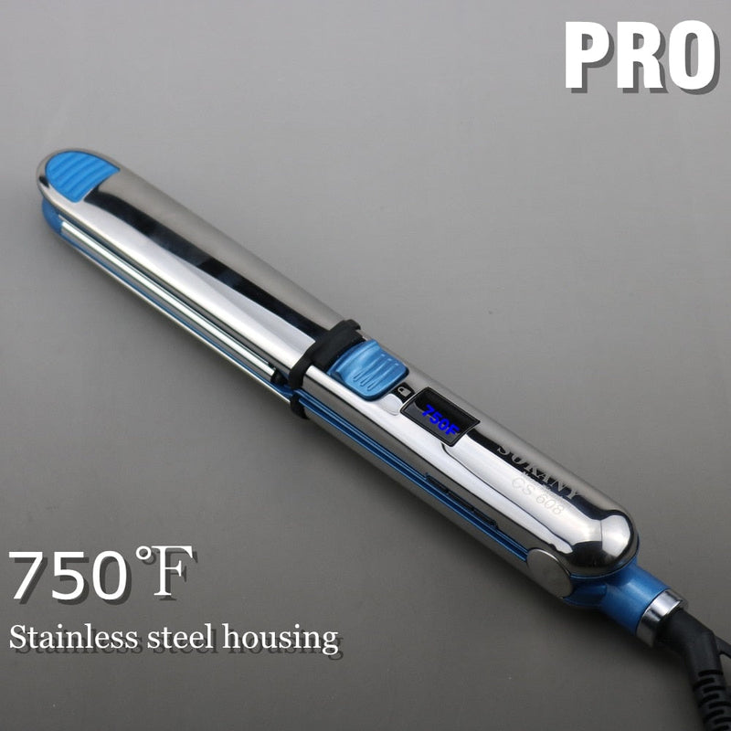 SOKANY® - Chapinha Nano Titanium Profissional 750ºF 220V - Frete Grátis