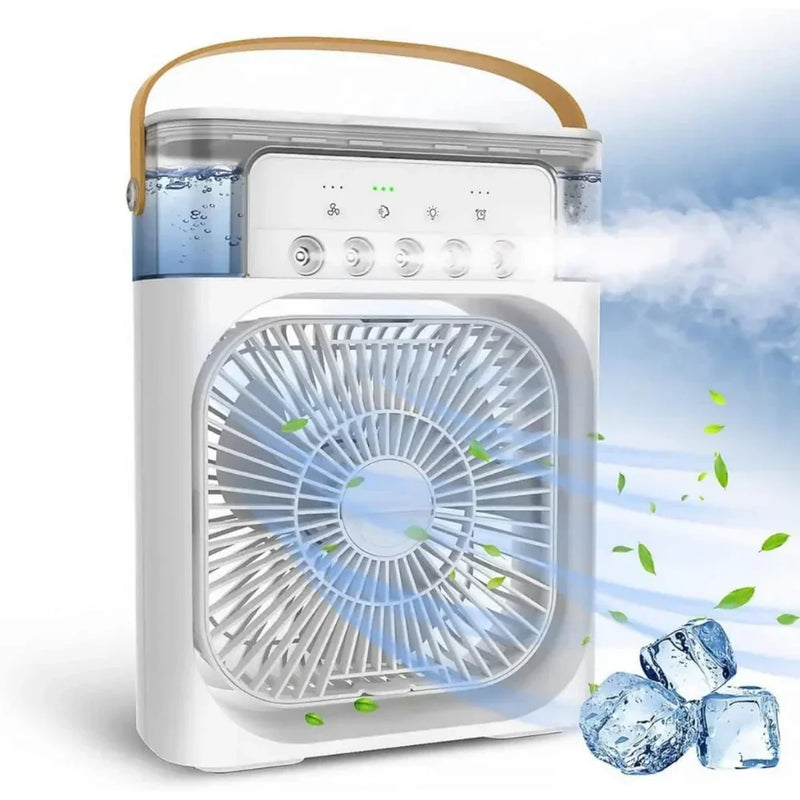 Mini Ventilador e Umidificador de Ar Portátil - Original