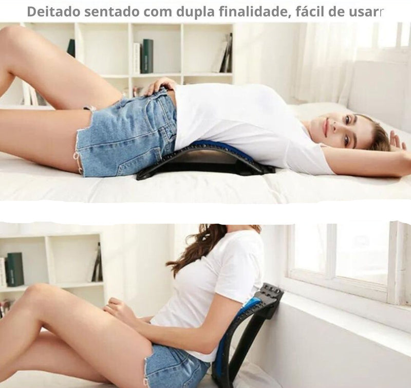 Massageador de coluna lombar Multi-Nível Ajustavél