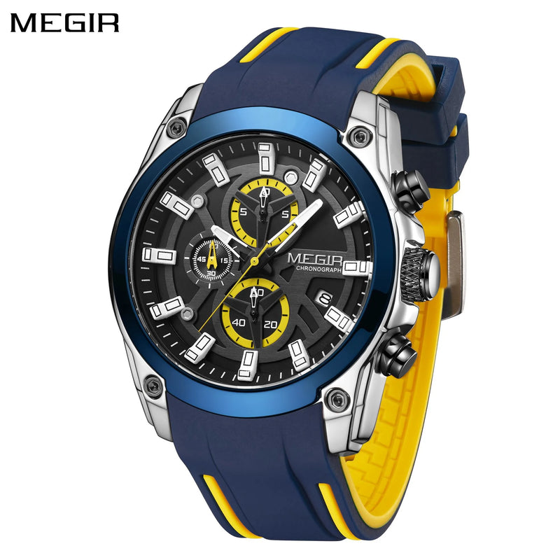 Relógio Masculino Esportivo Masculino Megir Vix