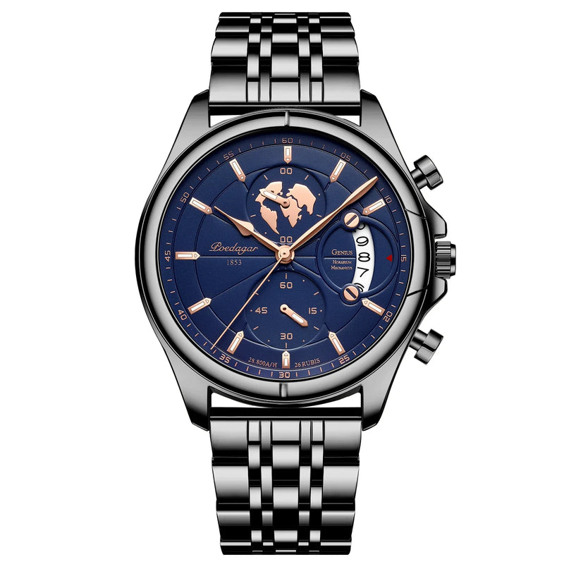 Relógio Masculino Gold Lux