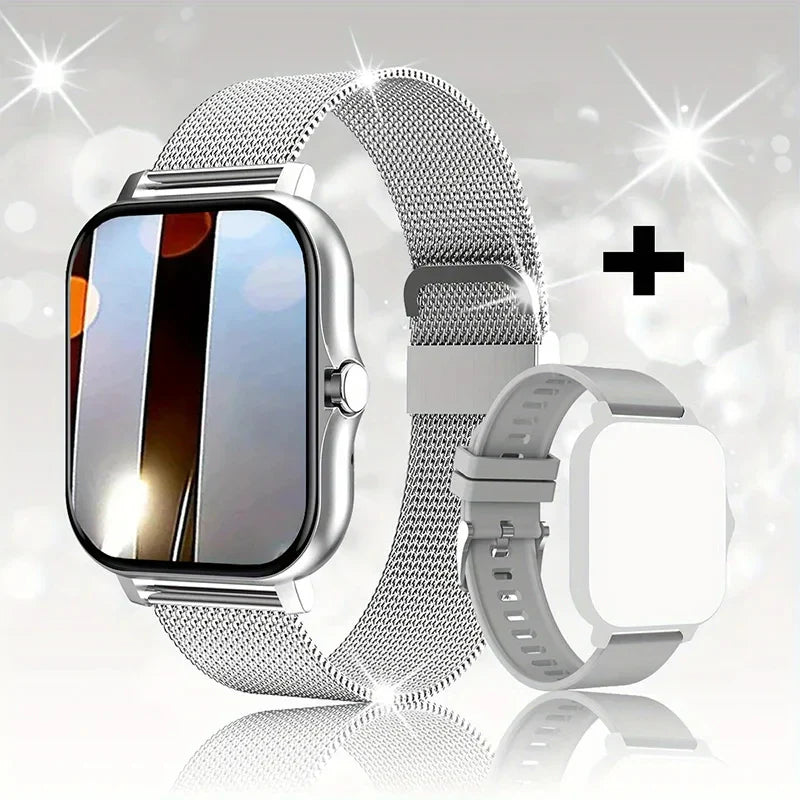 Relógio Smartwatch XiaomFull Com Pulseira Extra