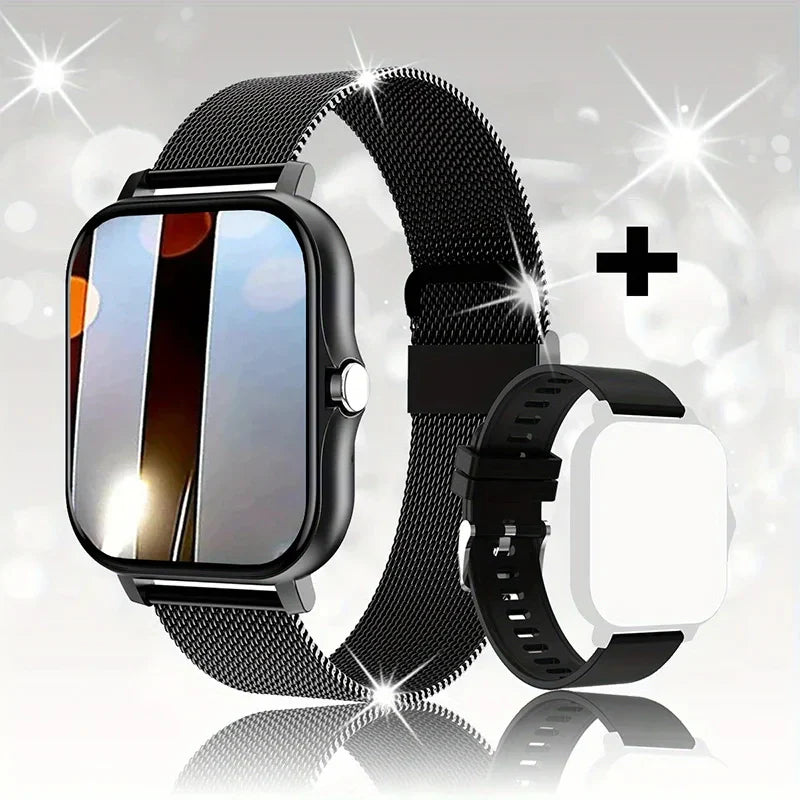 Relógio Smartwatch XiaomFull Com Pulseira Extra