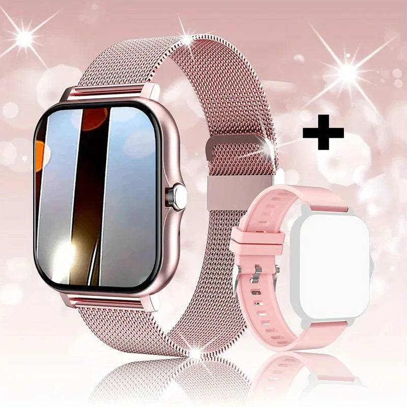 Relógio Smartwatch XiaomFull Com Pulseira Extra
