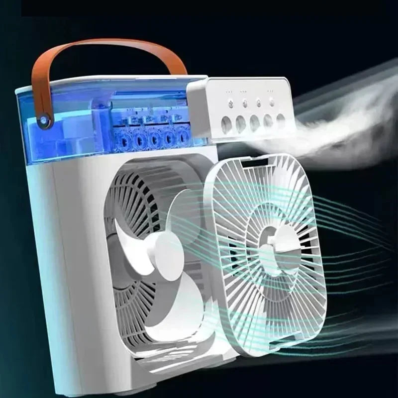 Mini Ventilador e Umidificador de Ar Portátil - Original