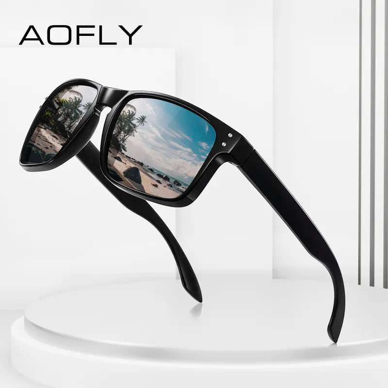 Oculos de Sol Masculino AOFLY Esporte Lazer