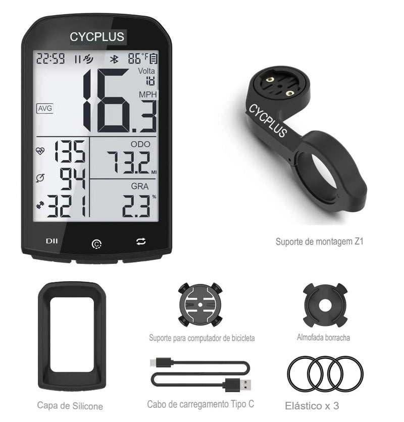 Relógio GPS Para Bike