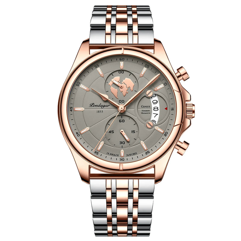 Relógio Masculino Gold Lux