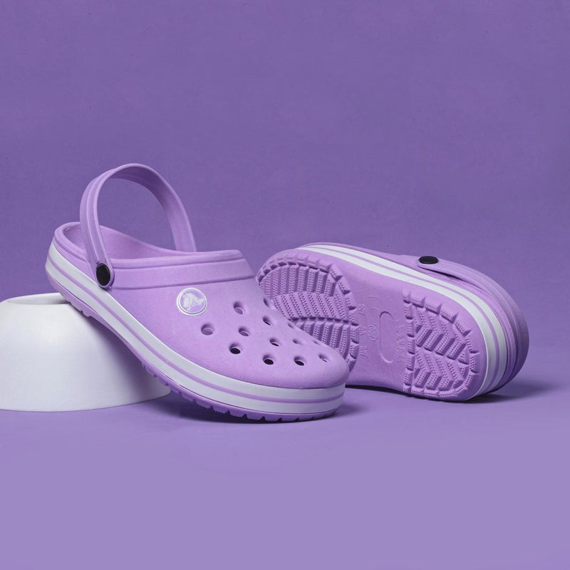 Sandália Crocks Babuche Lilás Adulto