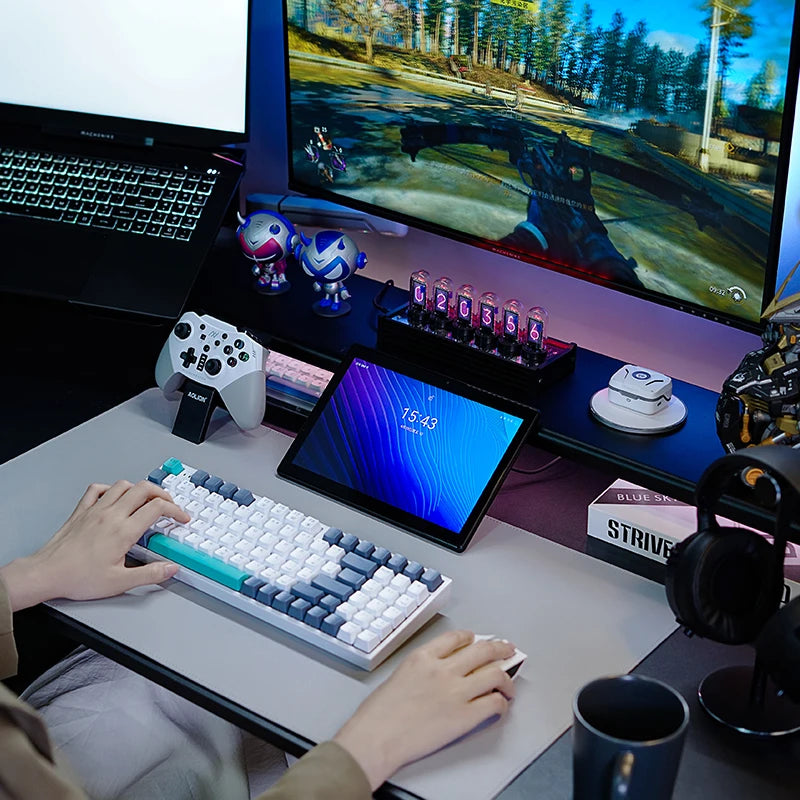 Teclado Mecânico Gaming RGB -Machenike K500