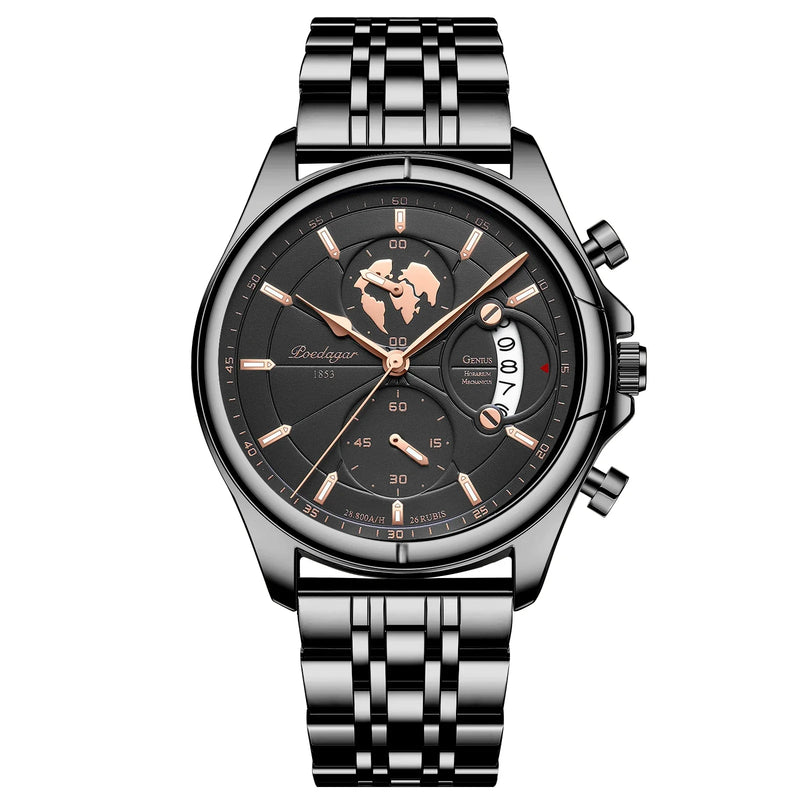 Relógio Masculino Gold Lux