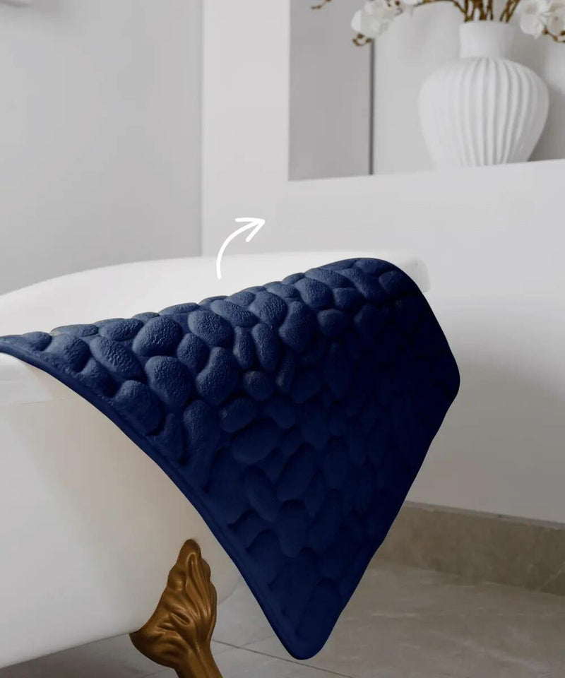 Tapete de banho massageador e antiderrapante para um conforto máximo