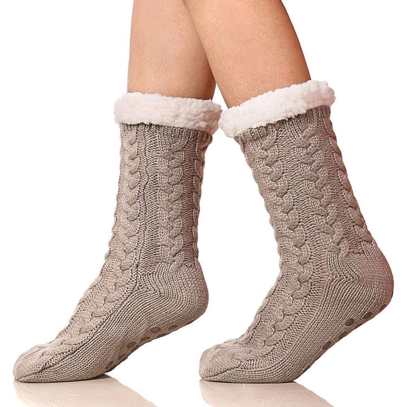 Pantufas aconchegantes forradas com sherpa para um conforto supremo