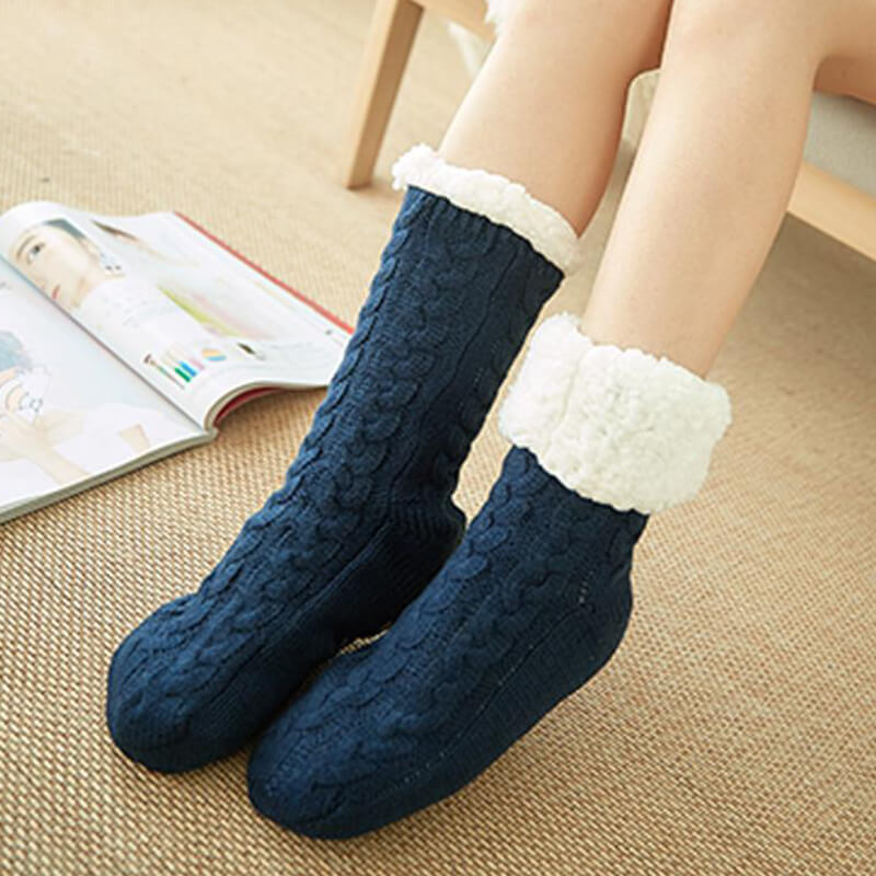 Pantufas aconchegantes forradas com sherpa para um conforto supremo