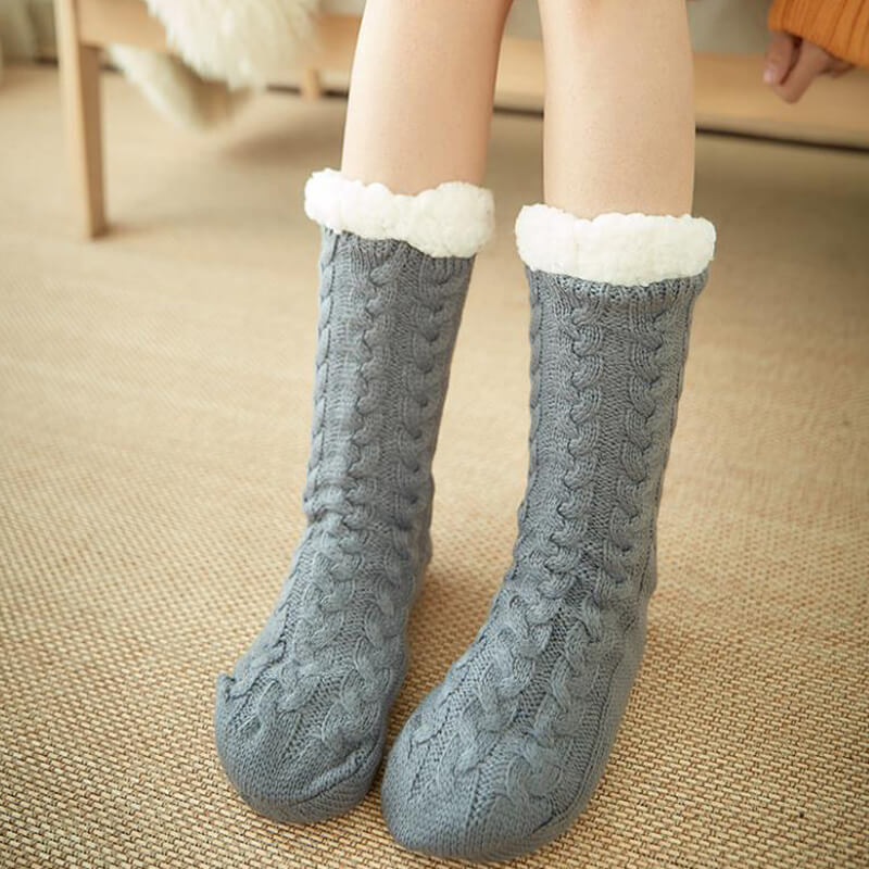 Pantufas aconchegantes forradas com sherpa para um conforto supremo