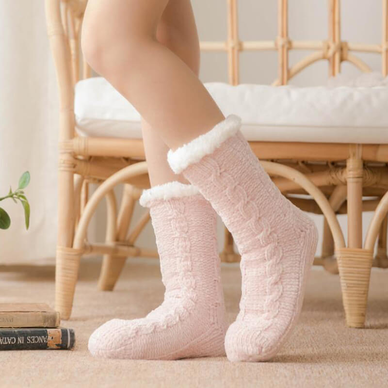 Pantufas aconchegantes forradas com sherpa para um conforto supremo