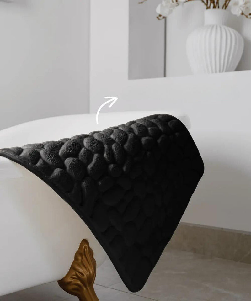Tapete de banho massageador e antiderrapante para um conforto máximo