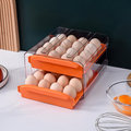 Organizador de Geladeira Porta Ovos Dispenser 32 Ovos